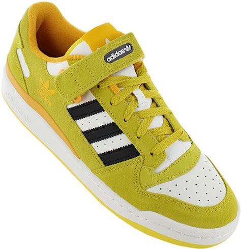 adidas schoenen geel wit